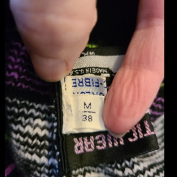 Rare Vintage 60s Arctic Cat Snowmobile Knit Graphic Sweater Shirt Pullover  M 38 - Picture 11 of 13